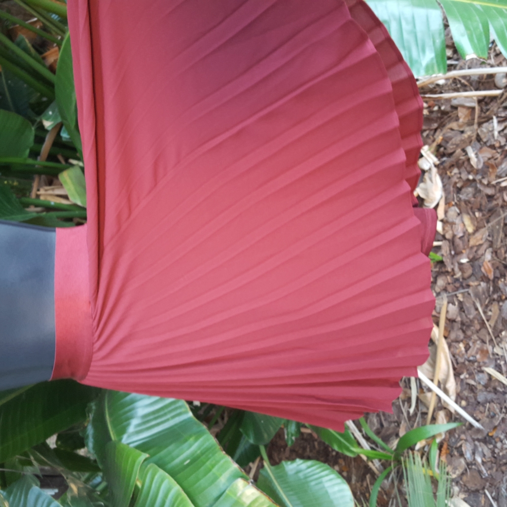 Express pleated skirt